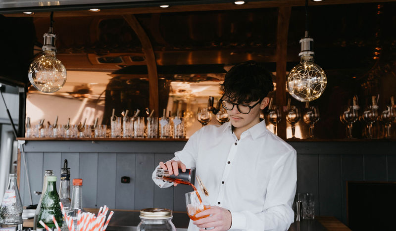 Zebra 24Seven Barkeeper Bartnede