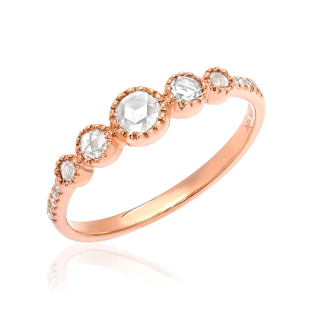 Rose-cut Diamond Ring