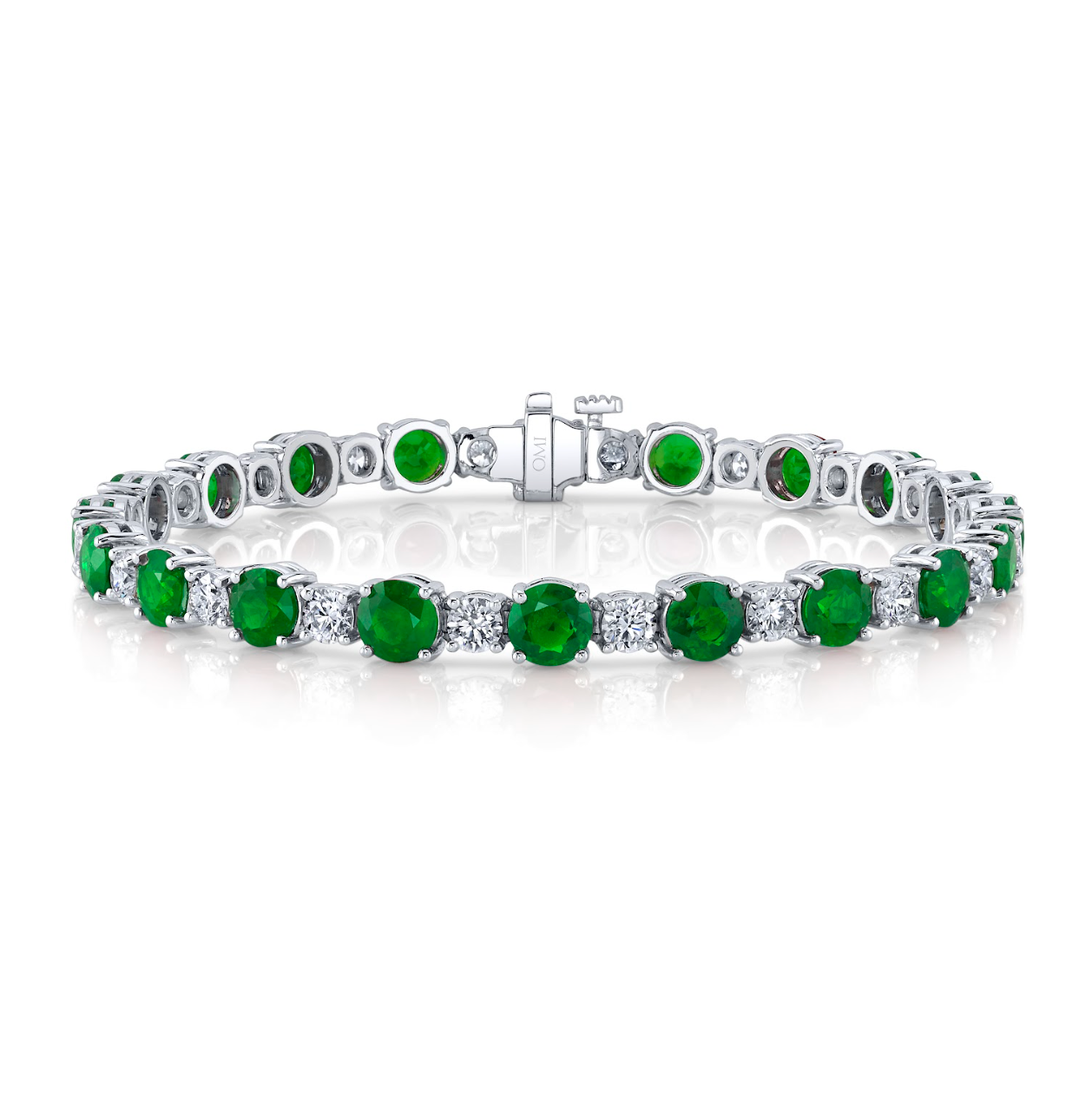 Emerald & Diamond Bracelet