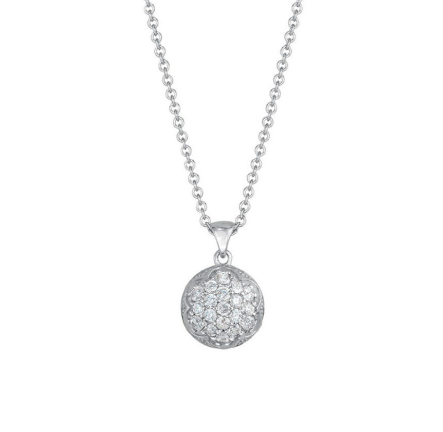 Pavé Diamond Pendant