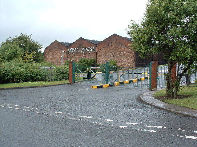 Former Glen Flagler / Moffat distillery complex, later used by Inver House as storage
