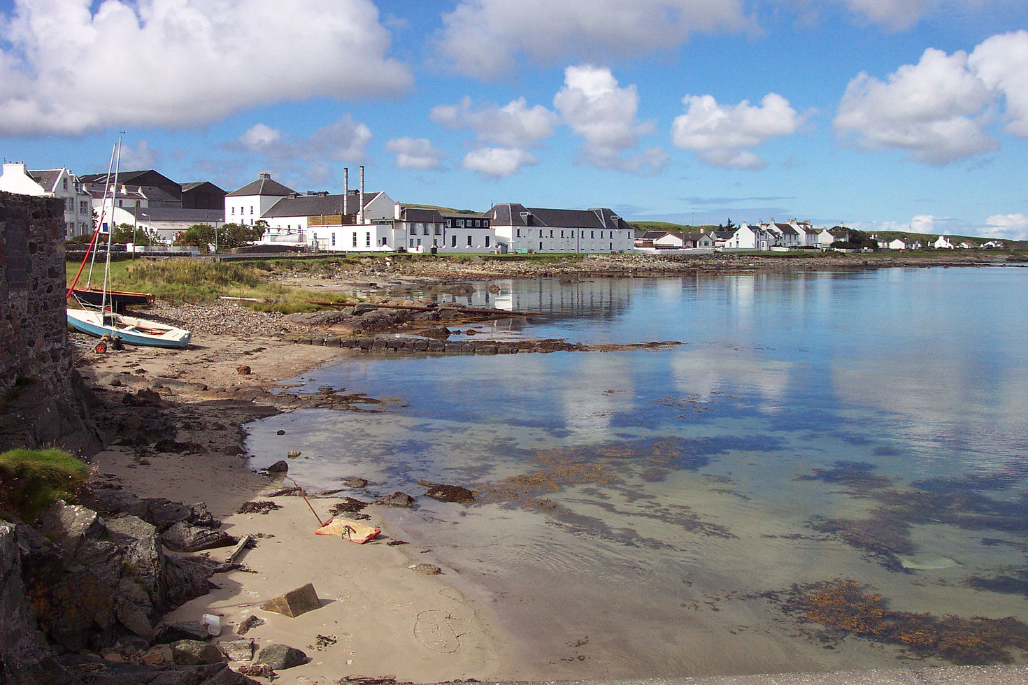 Bruichladdich Distillery in Scotland