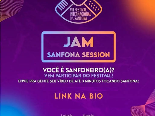 Sanfoneiros do Brasil e do exterior podem participar da do VIII Festival Internacional da Sanfona