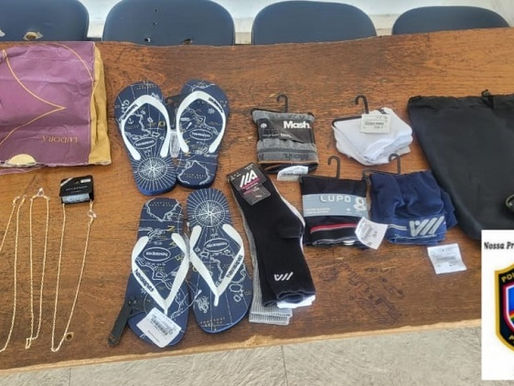 Homem é preso em flagrante após furtar lojas no Shopping de Petrolina