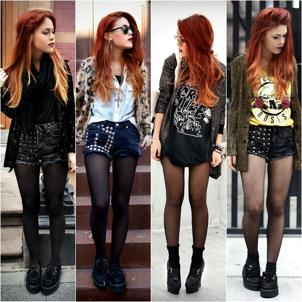 Hoje é dia de Rock, bebê! Let's go! Looks para se inspirar!