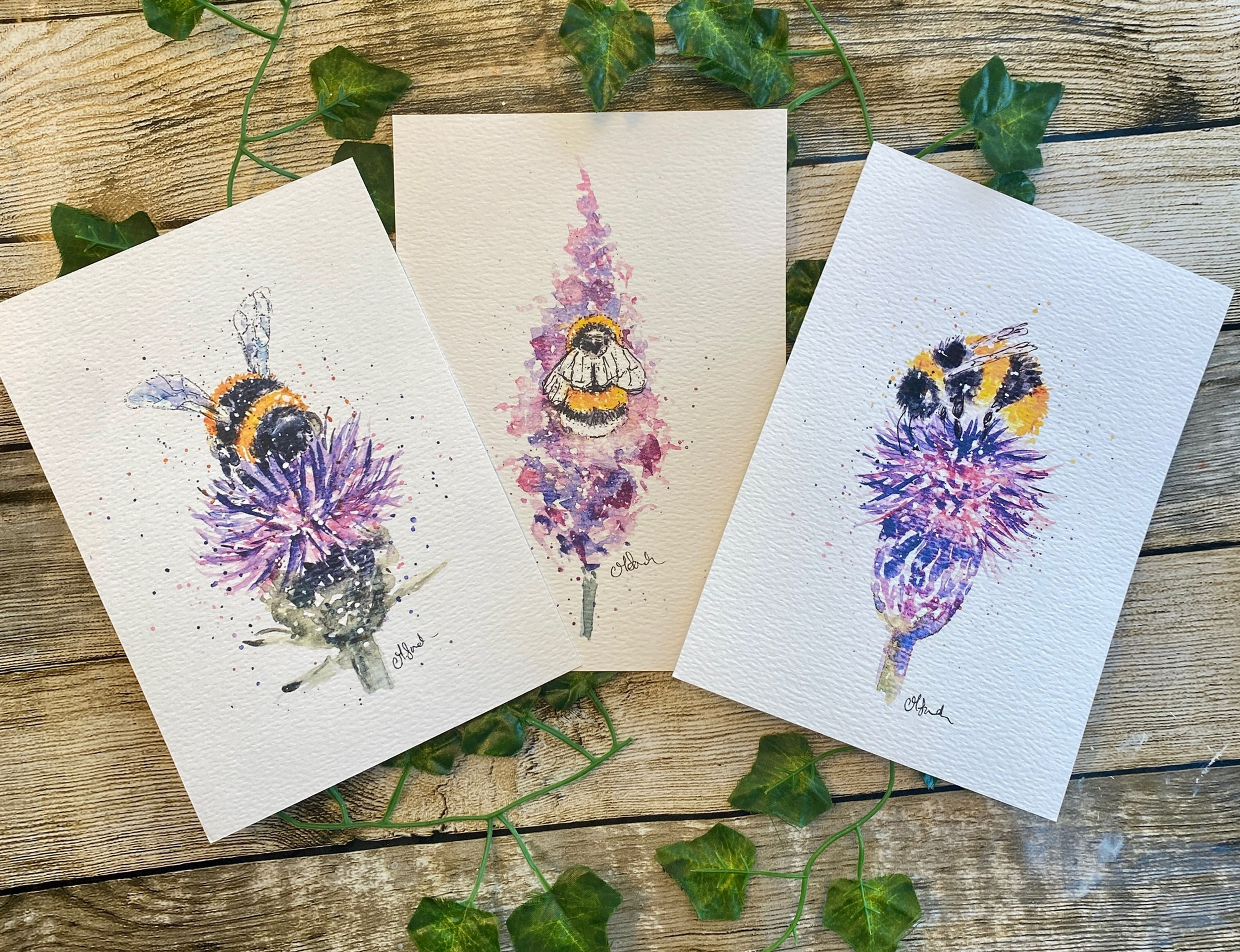 Simply Bee set of 3 Prints