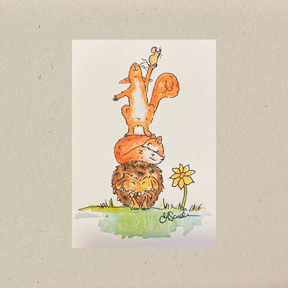 Thumbnail: Set of 6 Postcards - Kindness