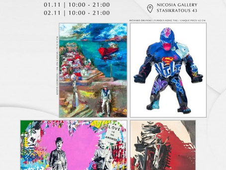 Kapopoulos Fine Arts Gallery ART.Cy Group Exhibition Nicosia