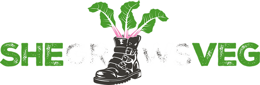Logo for She Grows Veg