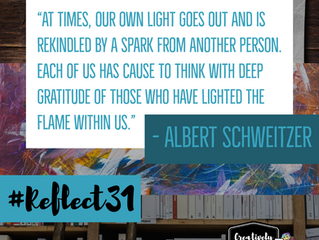A grateful heart........ #Reflect31