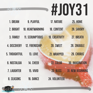 December is for JOY #Joy 31
