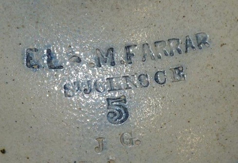 7B -E L & M Farrar with Initials JG 001