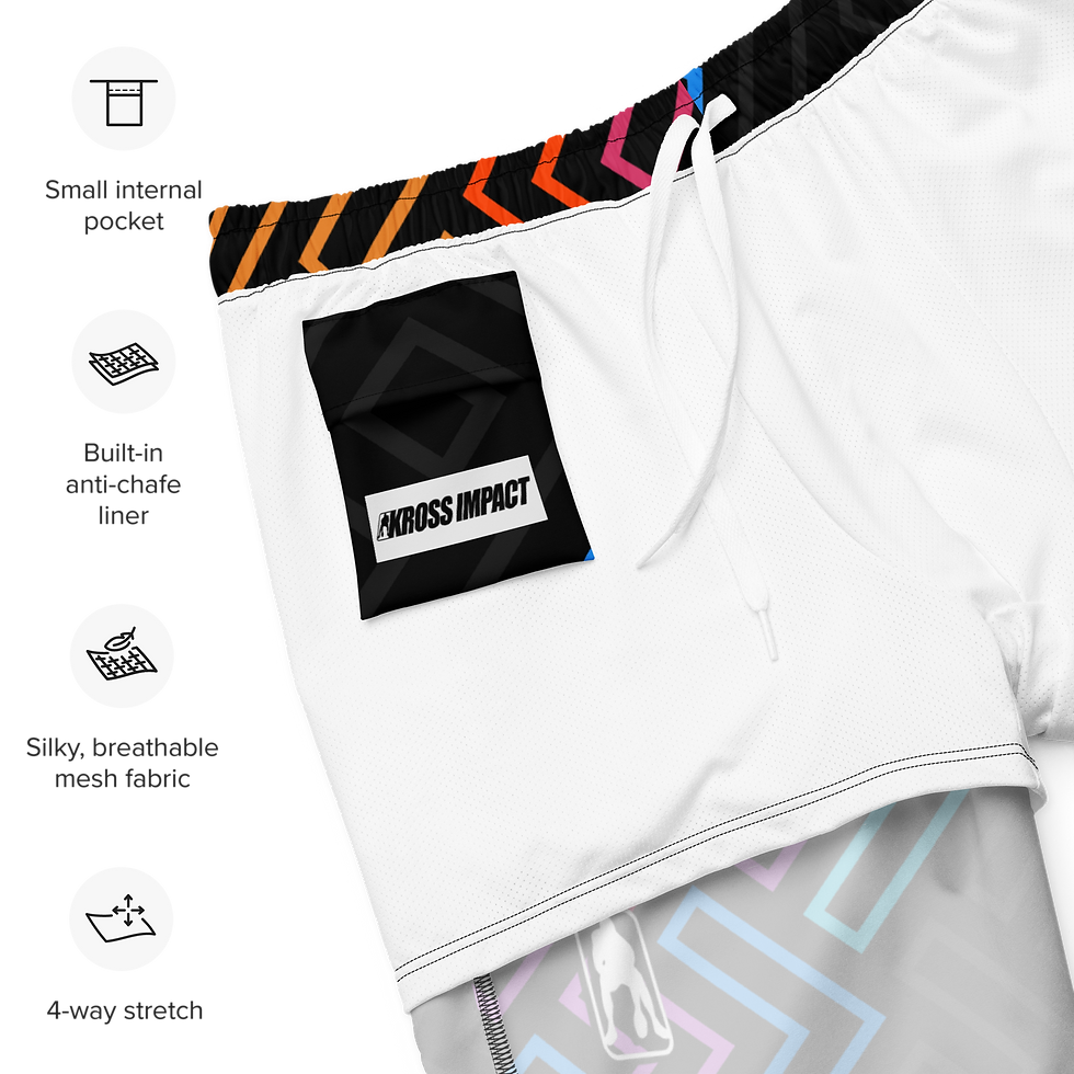 Miniatura: Neon Geo  Swim Trunk