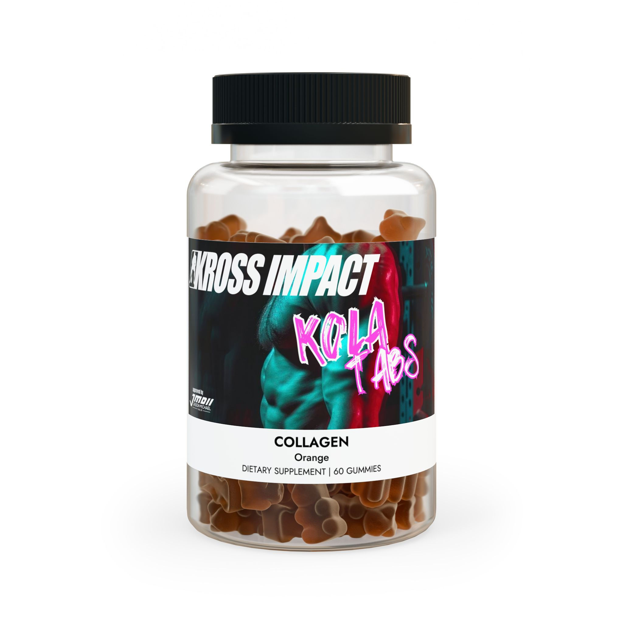 KOLA TABS by KROSS IMPACT® Collagen Gummies (60 Gummies)