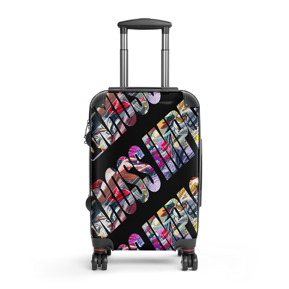 Logomango Hard-shell suitcase