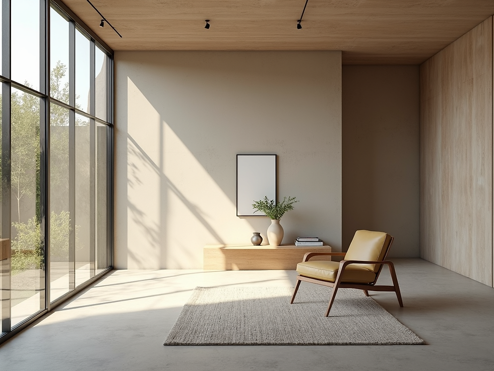 Projeto de interiores residencial com ambiente moderno, mostrando como um arquiteto cria espaços funcionais, elegantes e bem planejados.