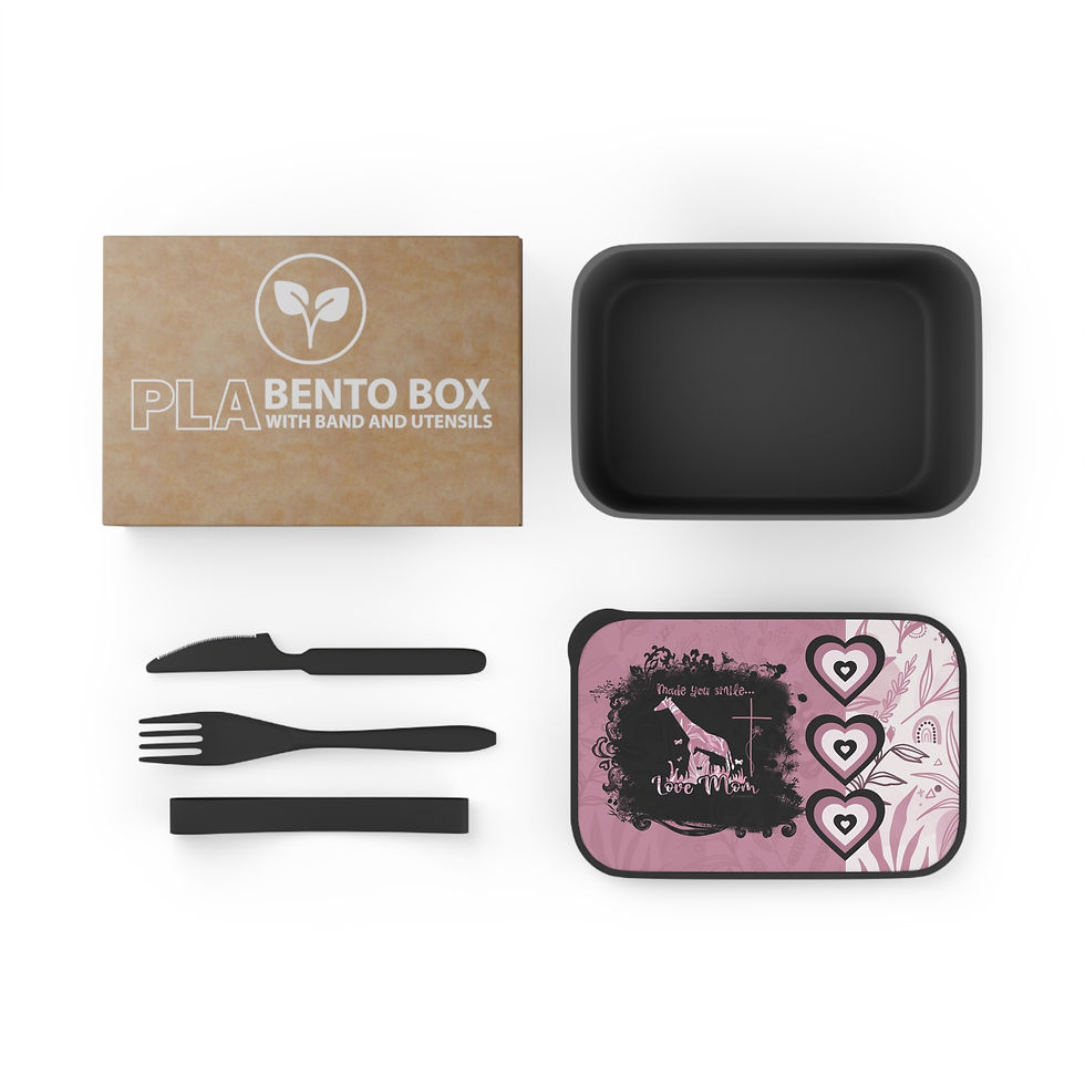 Thumbnail: 🦒Giraffe Heart Bento Box – Eco-Friendly & Empowering 💖Bento Box