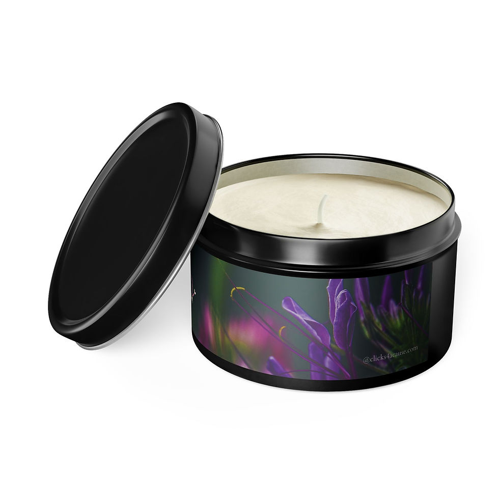 Thumbnail: The Storm ~ Tin Candles - Eco-Friendly