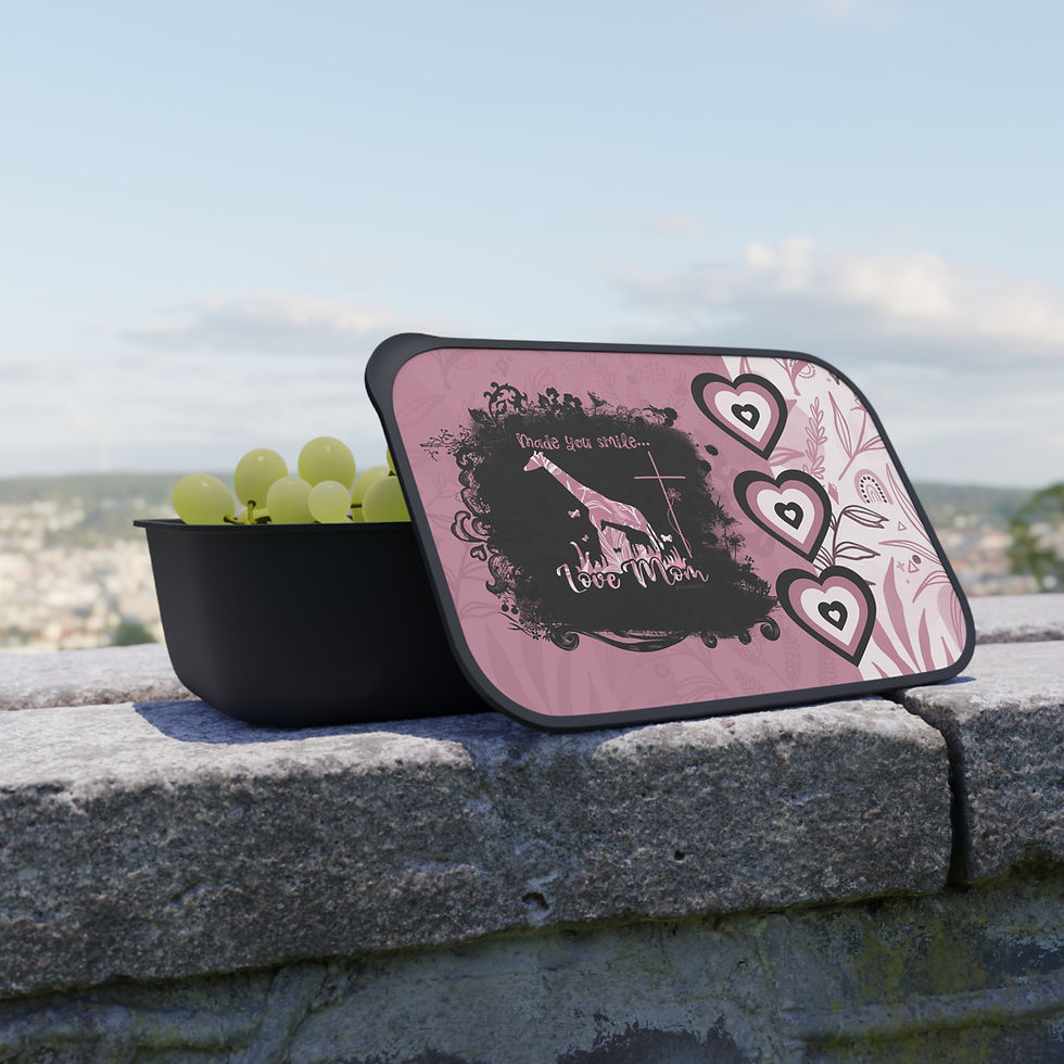 Thumbnail: 🦒Giraffe Heart Bento Box – Eco-Friendly & Empowering 💖Bento Box