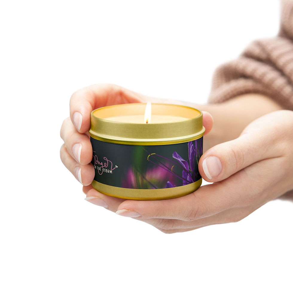 Thumbnail: The Storm ~ Tin Candles - Eco-Friendly