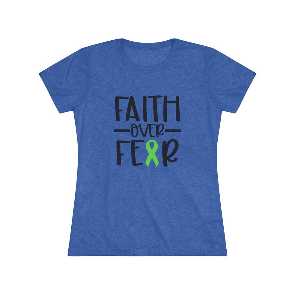 Thumbnail: Faith over Fear ~ Lyme Disease Warrior Cozy T