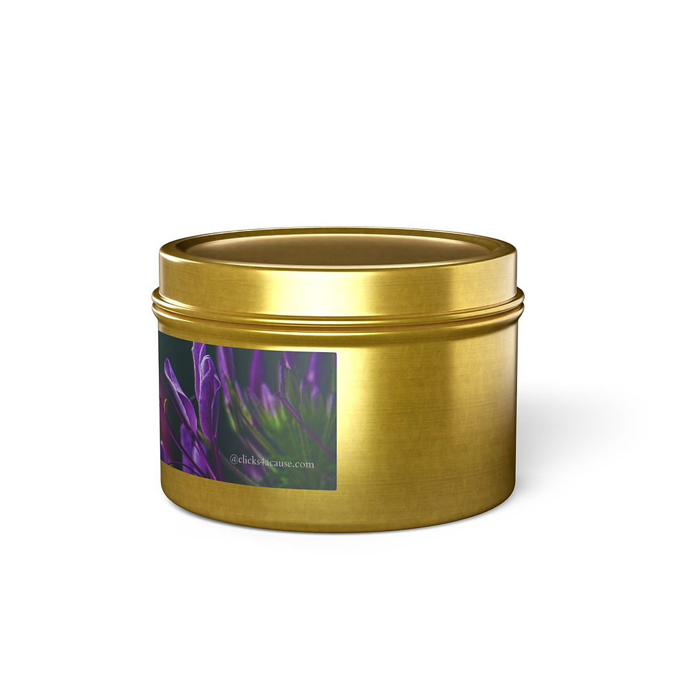 Thumbnail: The Storm ~ Tin Candles - Eco-Friendly