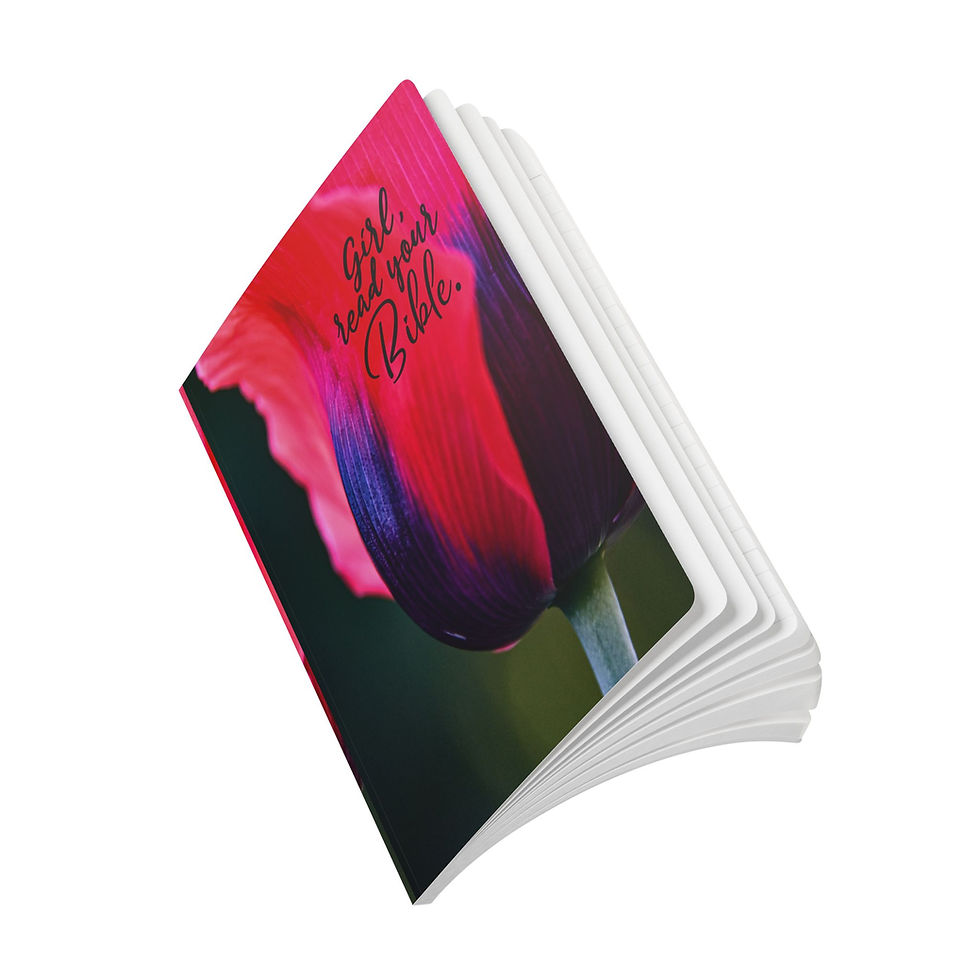 Thumbnail: Girl read your Bible - ReThink ReLeaf Journal 