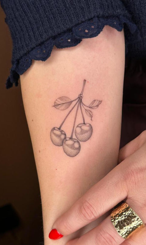 cherry tattoo