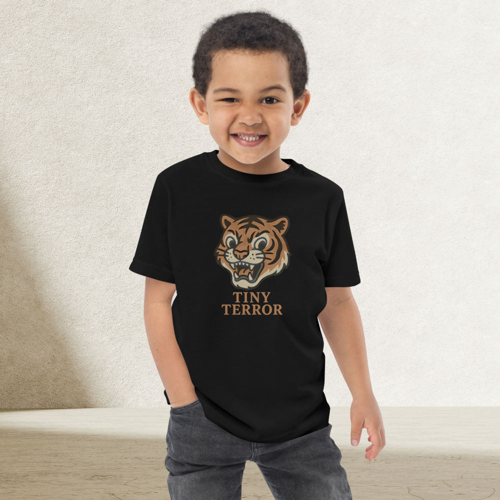 BONNIE & CLYDE TINY TERROR TODDLER TEE
