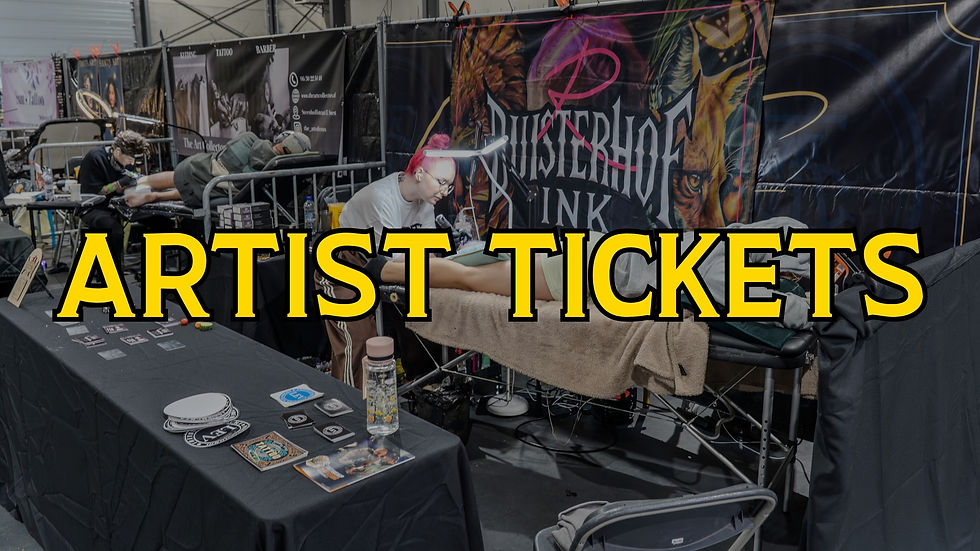 ARTIST TICKETS - TattooFX 2026