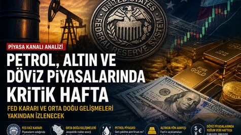 Petrol, Altın ve Döviz Piyasalarında Kritik Hafta: Fed Kararı ve Orta Doğu Gelişmeleri Yakından İzlenecek