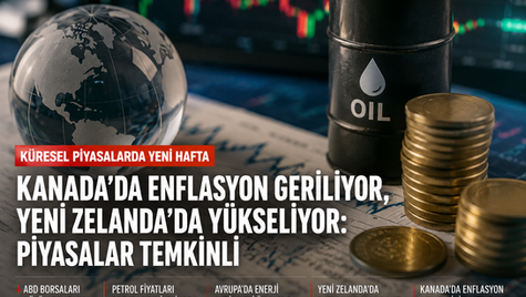 Kanada'da Enflasyon Geriliyor, Yeni Zelanda'da Yükseliş Hızlanıyor: Küresel Piyasalar Temkinli