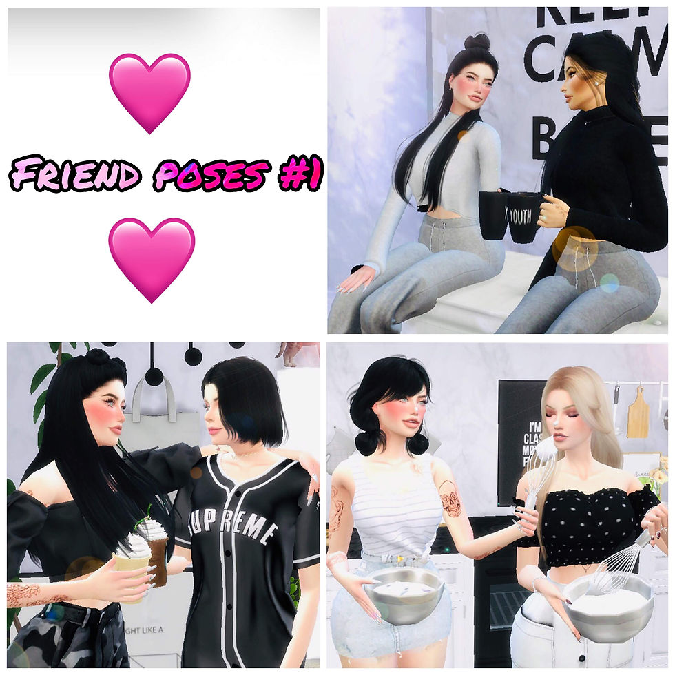 friend poses #1