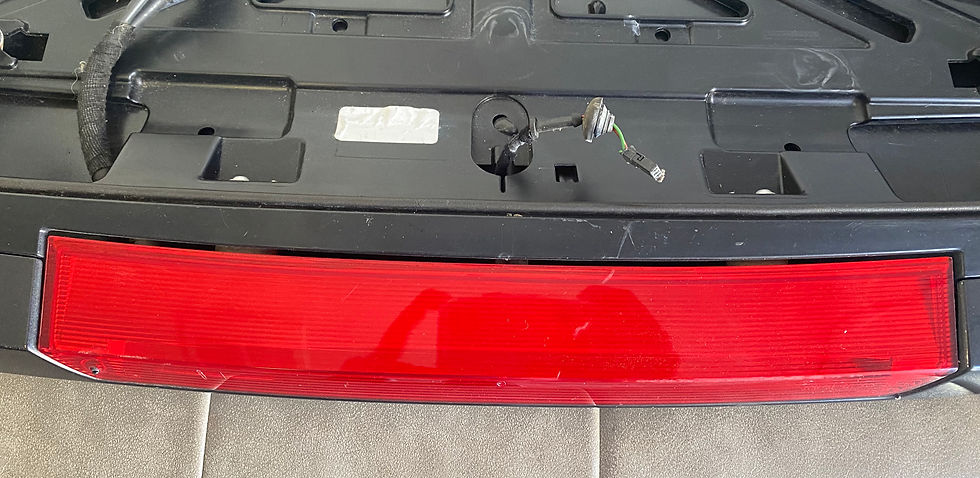 Thumbnail: 2014-2018 BMW X5 F15 Tailgate Liftgate Back Door Roof Spoiler W/ Light OEM