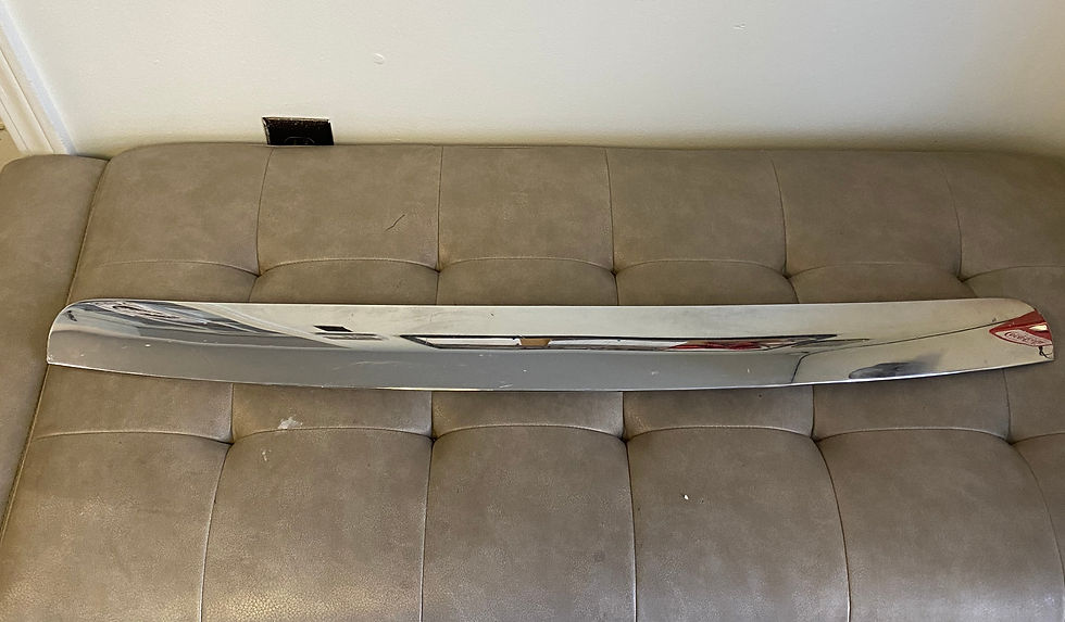 2007-12 GMC Acadia Chrome Hood Molding