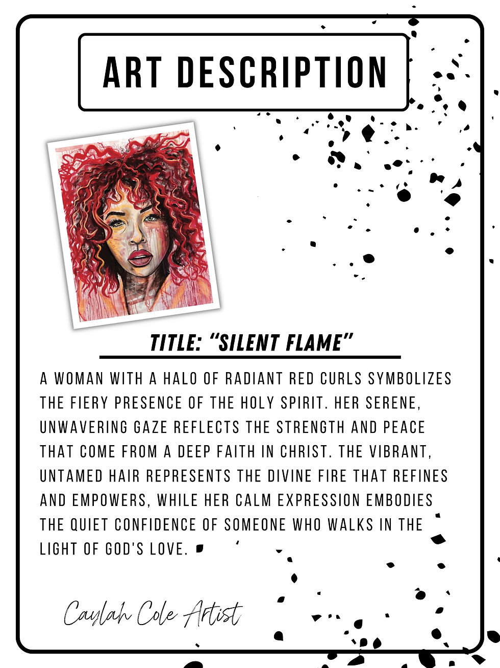 Thumbnail: "Silent Flame" Print