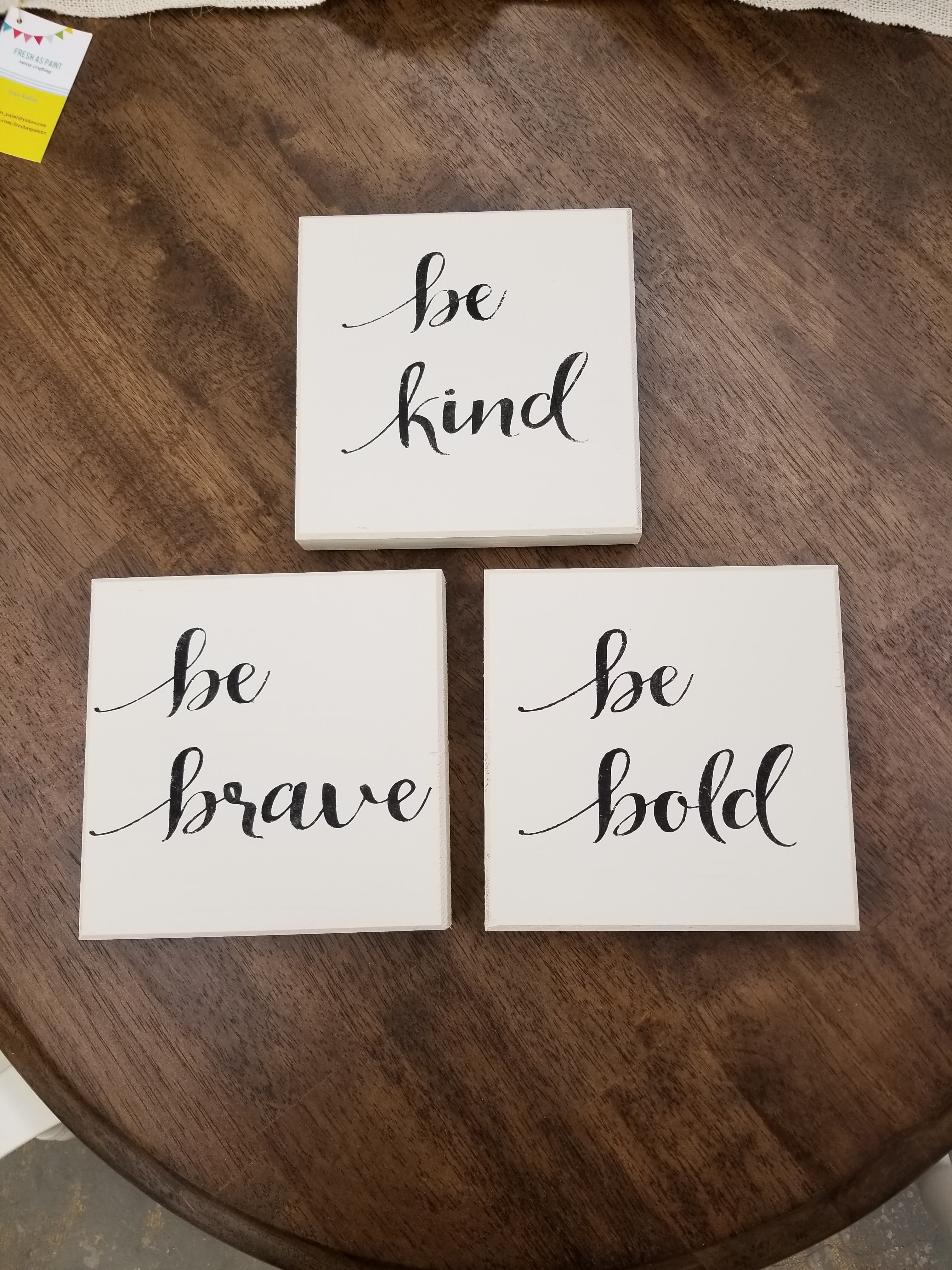 Be Kind Block Set