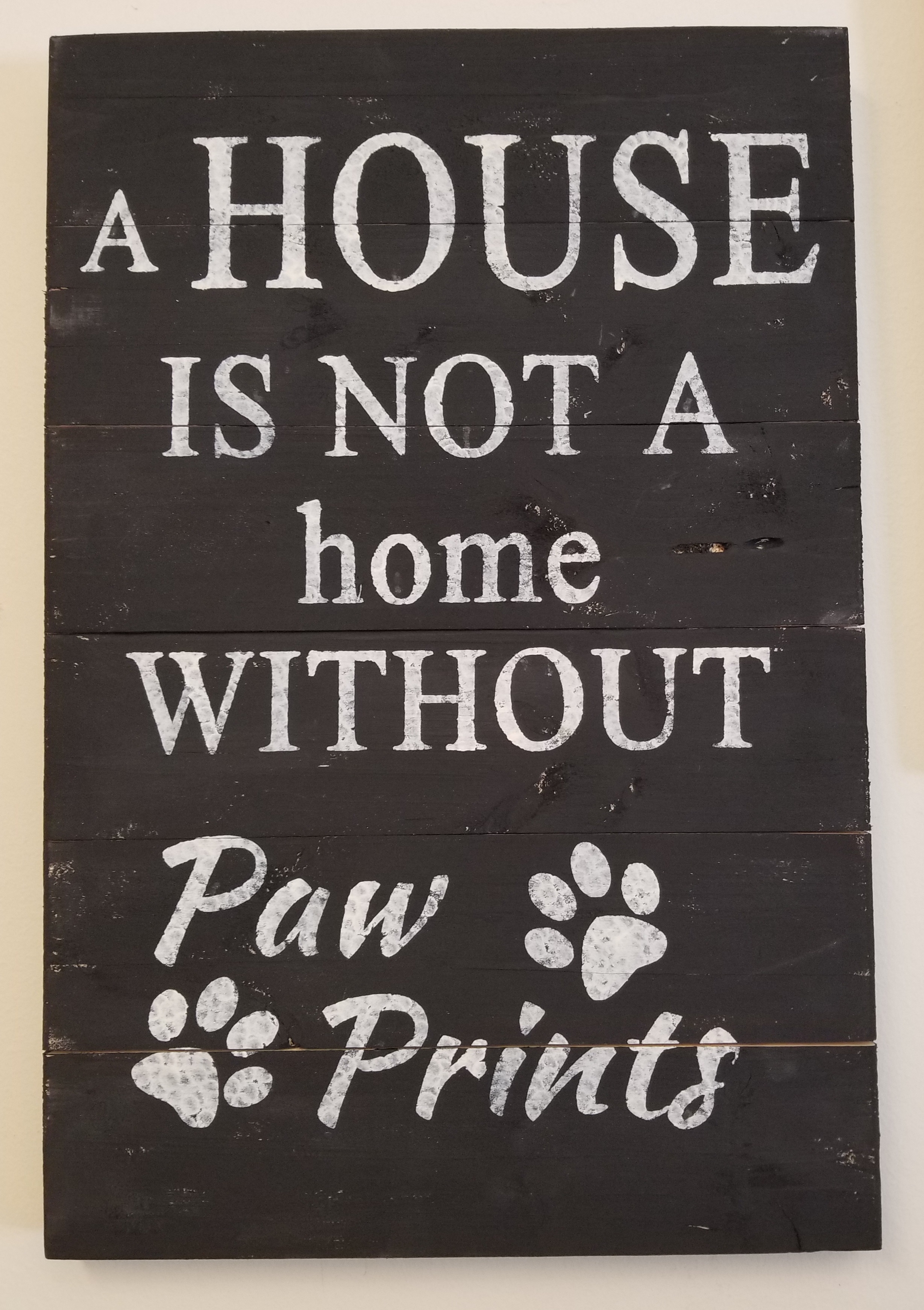A HOUSE IS NOT A HOME