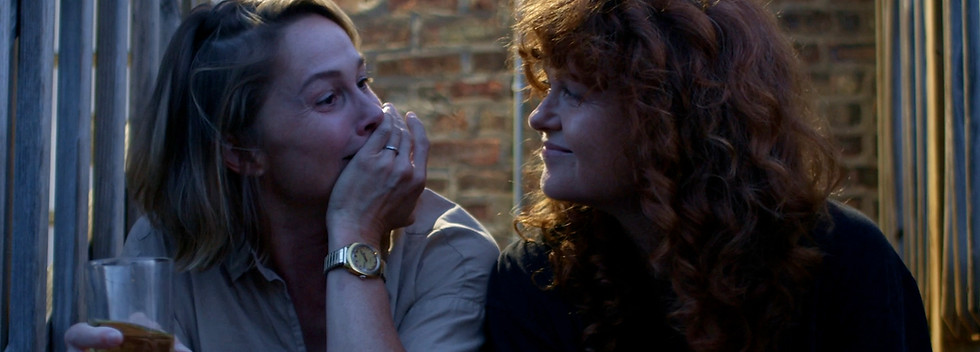 Actress Kristen Bush and Rebecca Ridenour in American Parent