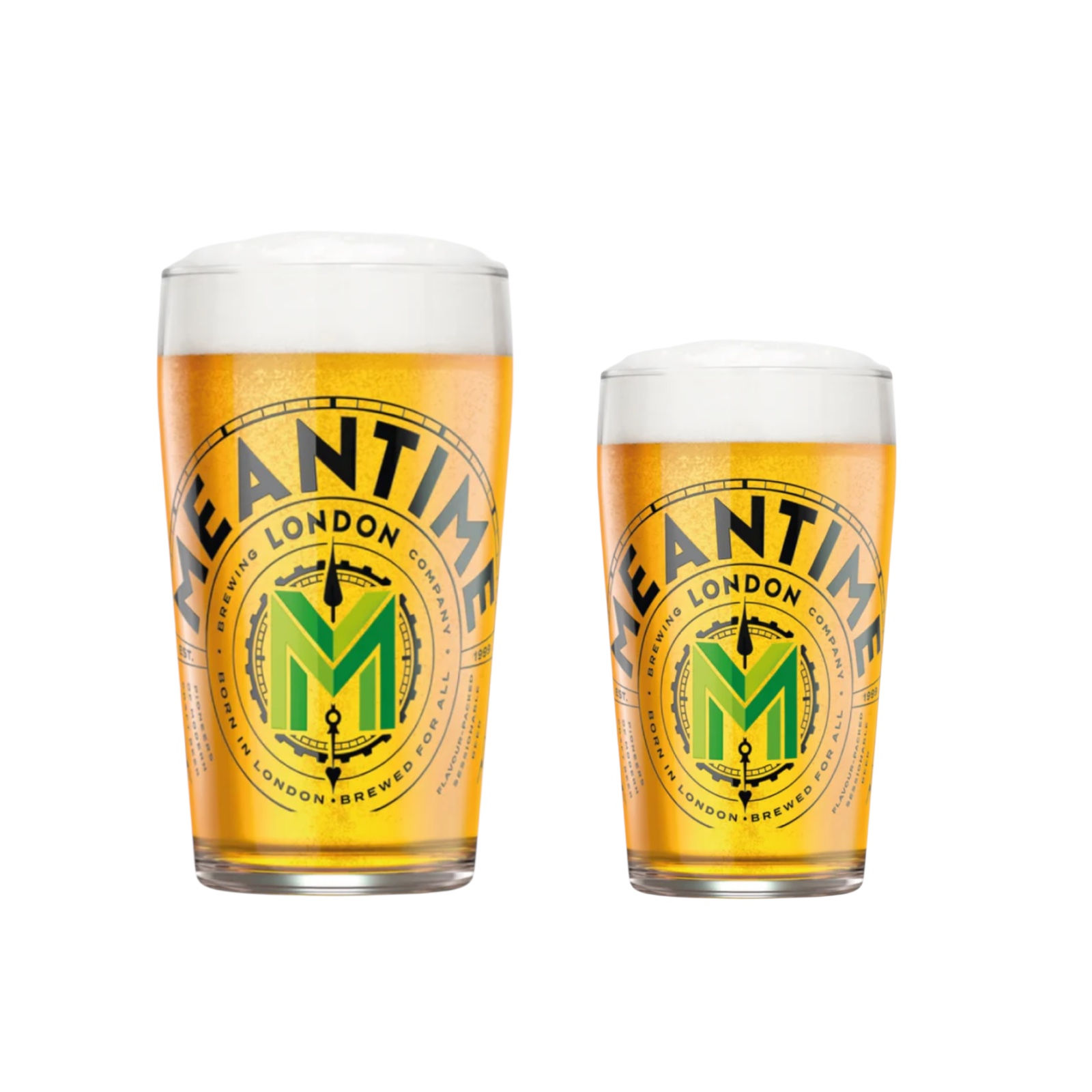 Meantime Pint & Half Pint Glasses