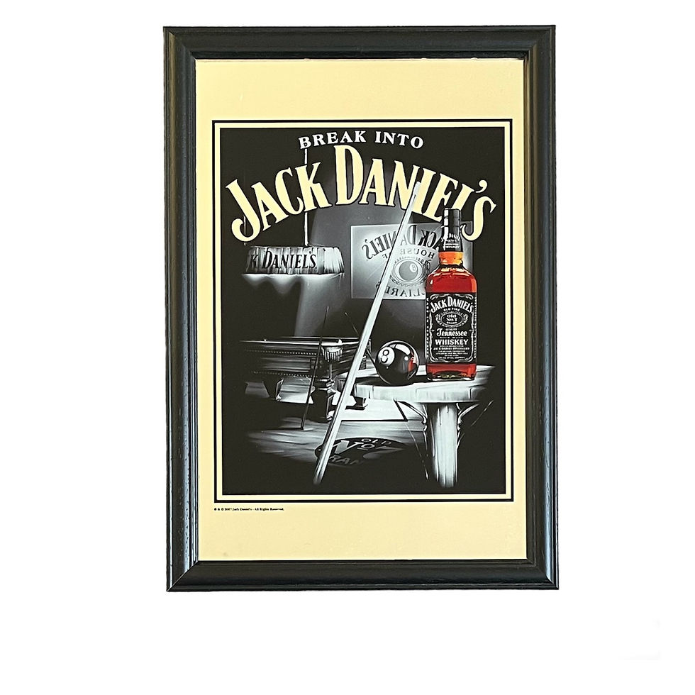 Thumbnail: Jack Daniels Pool Style Large Mirror