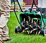 Commercial Lawn Aeration Service