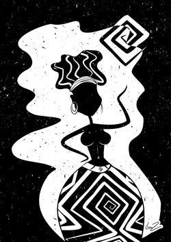 mulher afro
