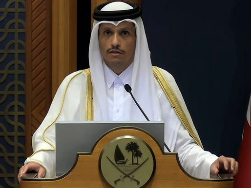 رئيس وزراء قطر: ما يجري في غزة عار على الإنسانية ويجب وقفه فورًا