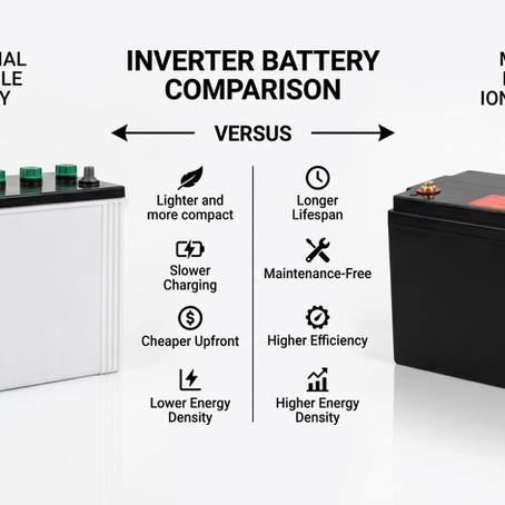 Tubular vs. Lithium Inverter Batteries: The Ultimate 2026 Home Power Guide