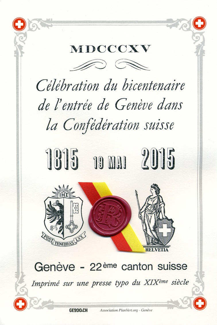 Bicentenaire de Genève