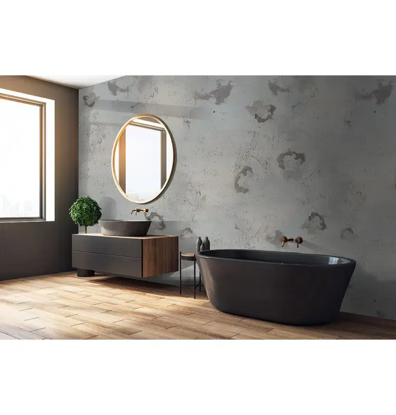 Thumbnail: DuraPanel Natural Veneto Concrete Square Edge 2400 x 1200 Shower Panel