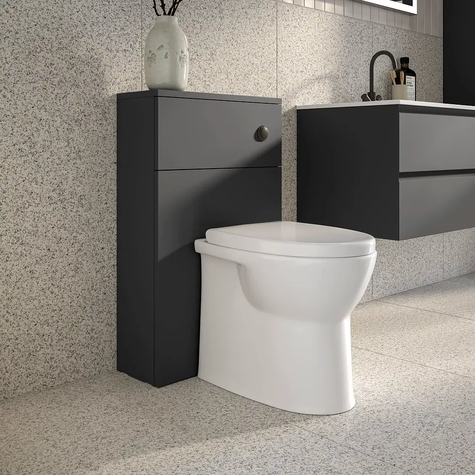 Thumbnail: Deccado Vulcan Back To Wall Toilet Pan with Soft Close Seat - White