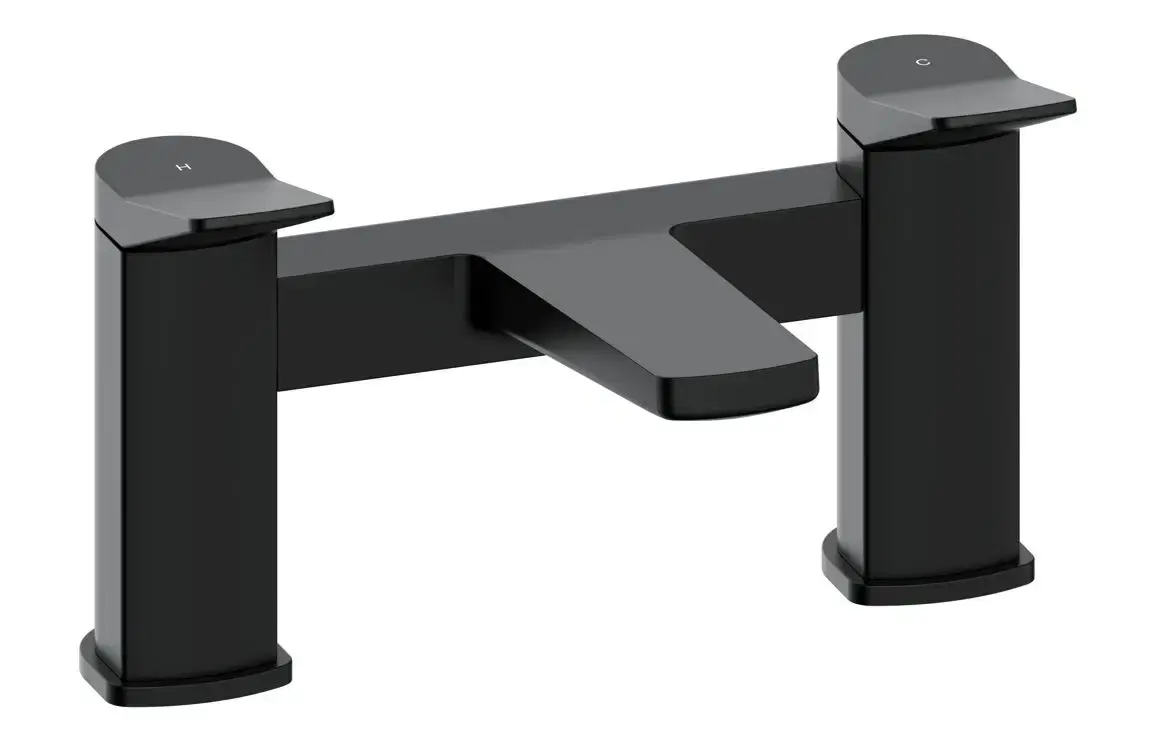 Nova Bath Filler - Matt Black