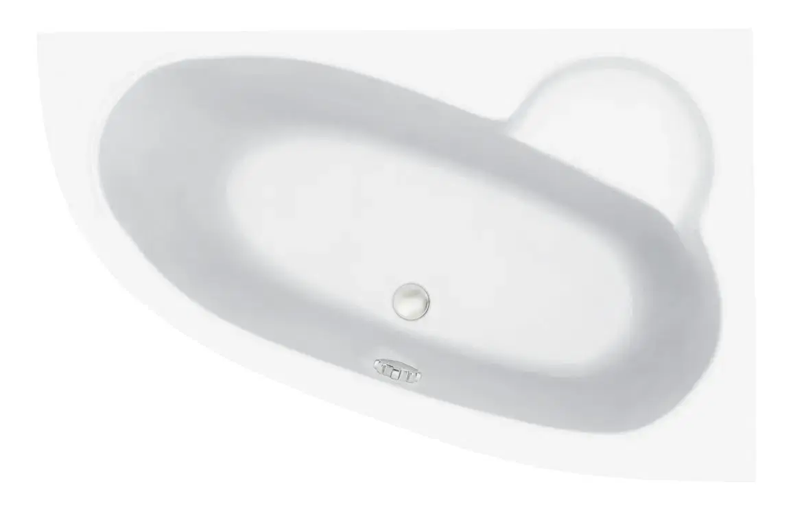 Millbrook 1500x950x600mm 0TH Offset Corner Bath w/Legs (RH)